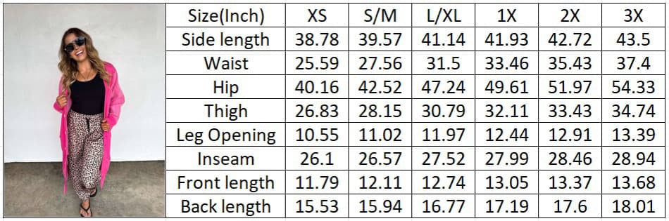 PREORDER- COCO CHEETAH JOGGER PANTS