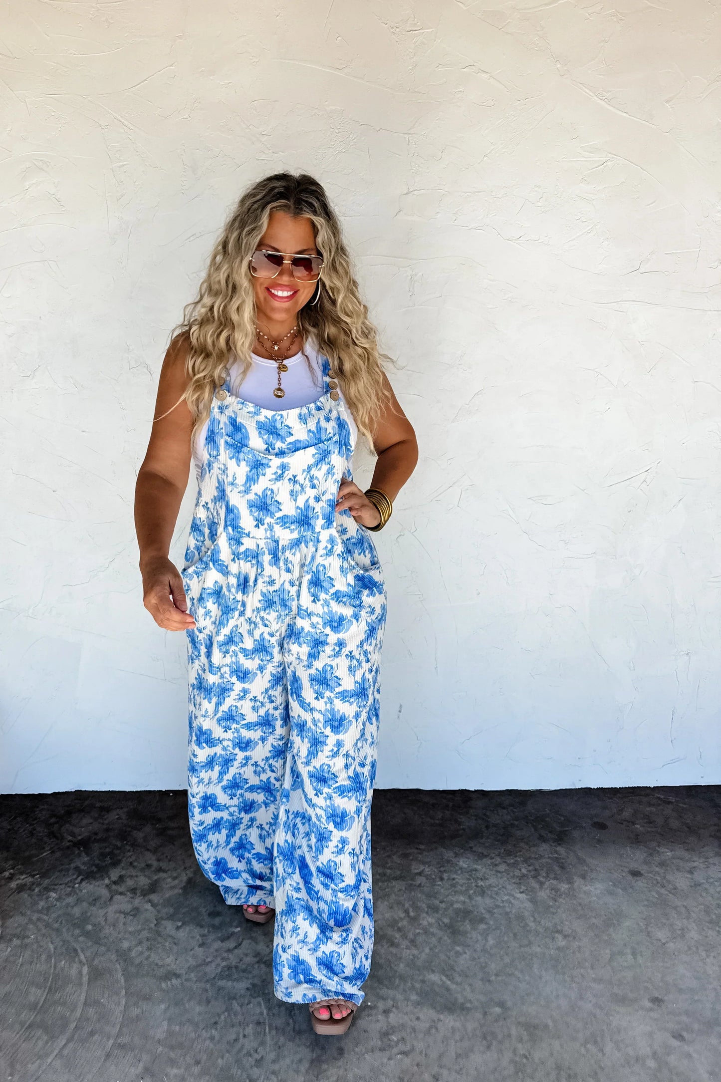PREORDER- 2ND CUT- CASSIDY FLORAL BOHO OVERALLS