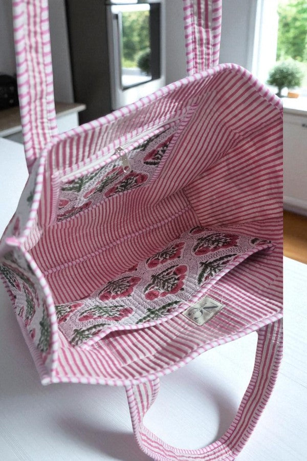 SC - ETA 9/8 - Autumn Rose Floral Tote Bag