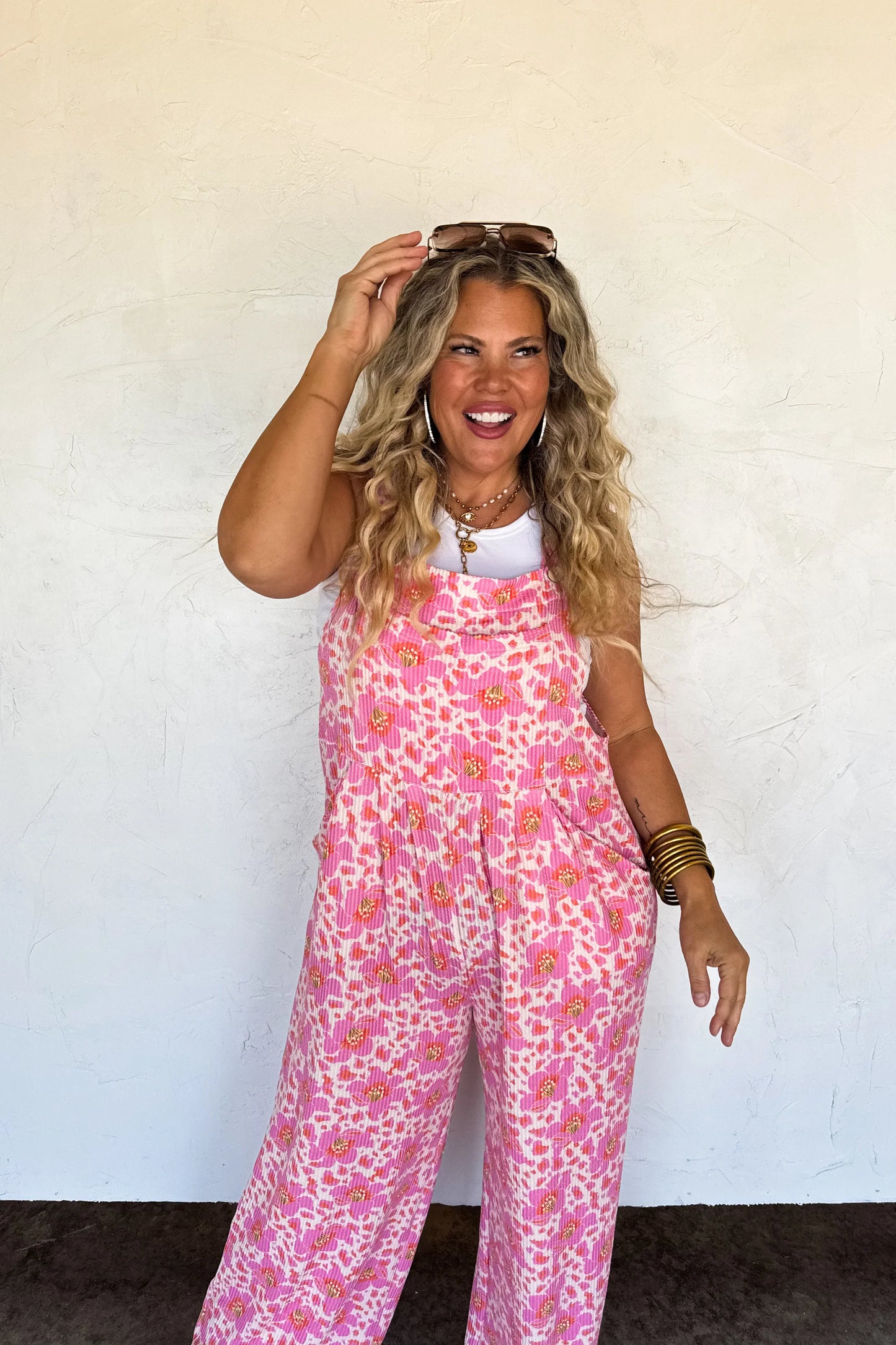 PREORDER- 2ND CUT- CASSIDY FLORAL BOHO OVERALLS