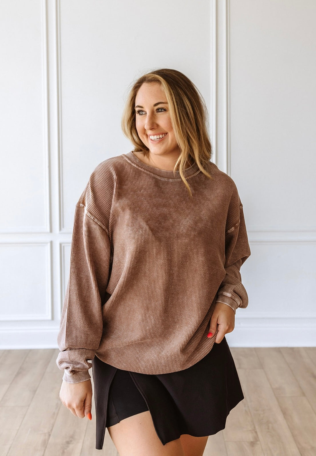 TOFFEE - ESSENTIAL LUXE CORDED CREWS