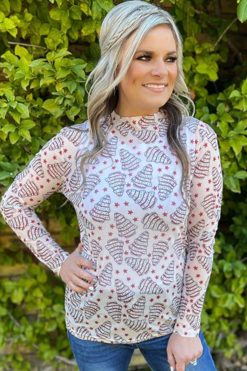 Christmas π Mesh tops