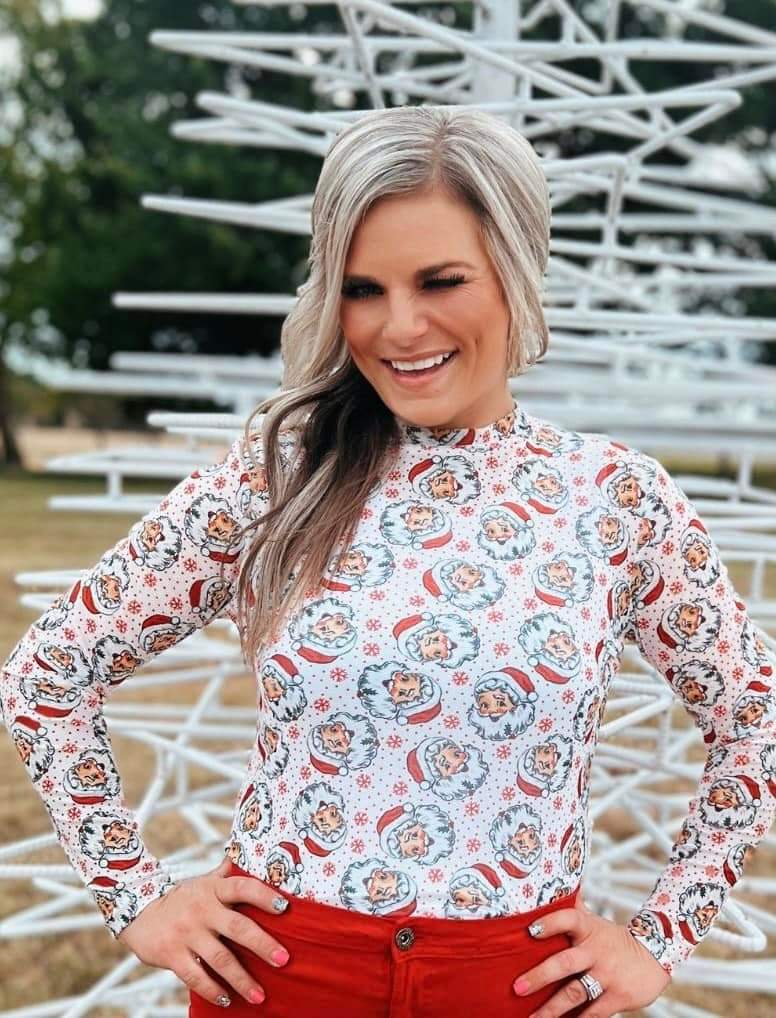 Christmas π Mesh tops