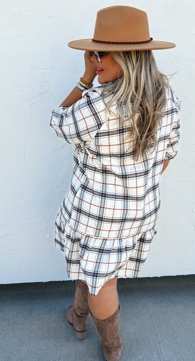 Maxwell Plaid Dress