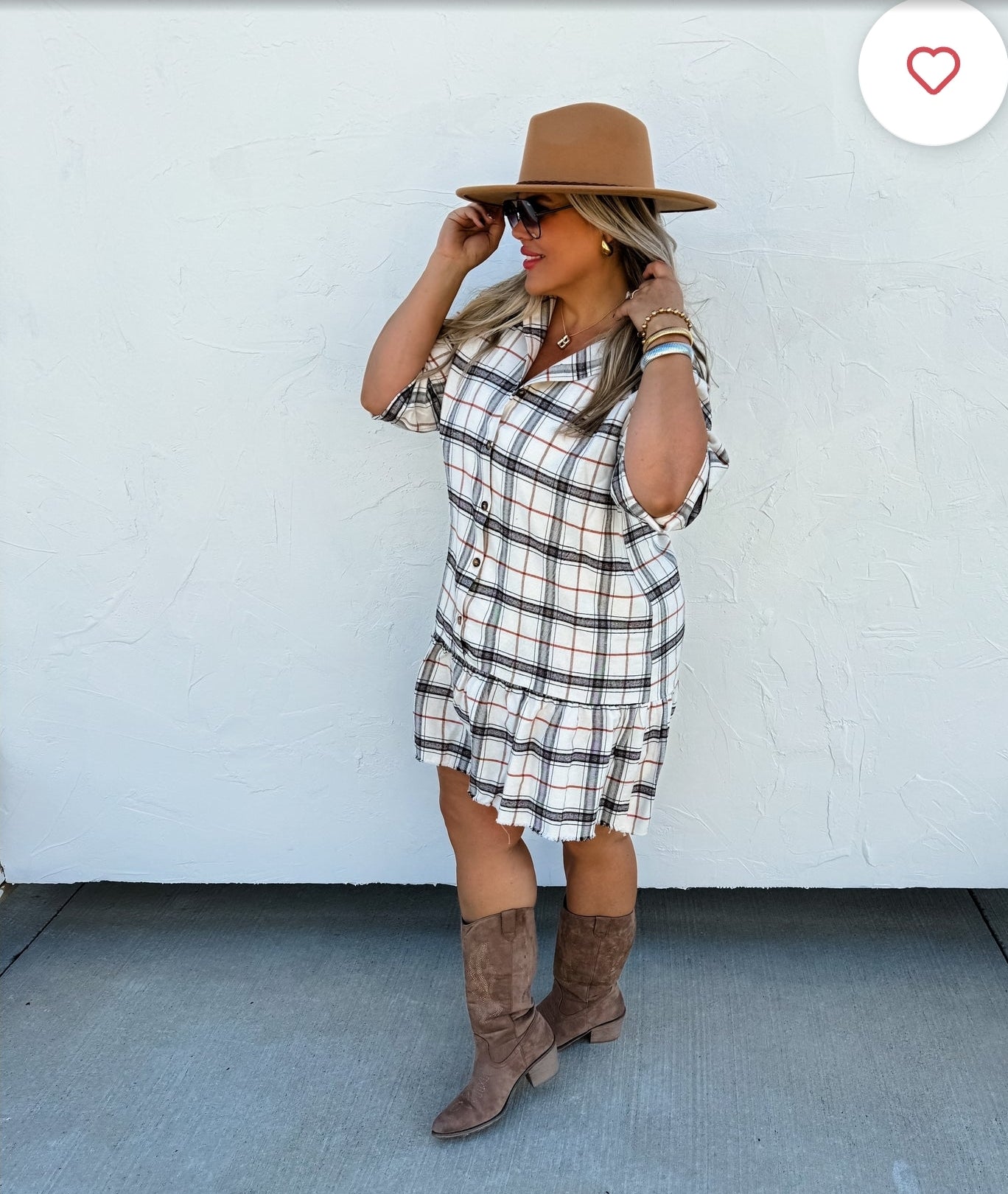 Maxwell Plaid Dress