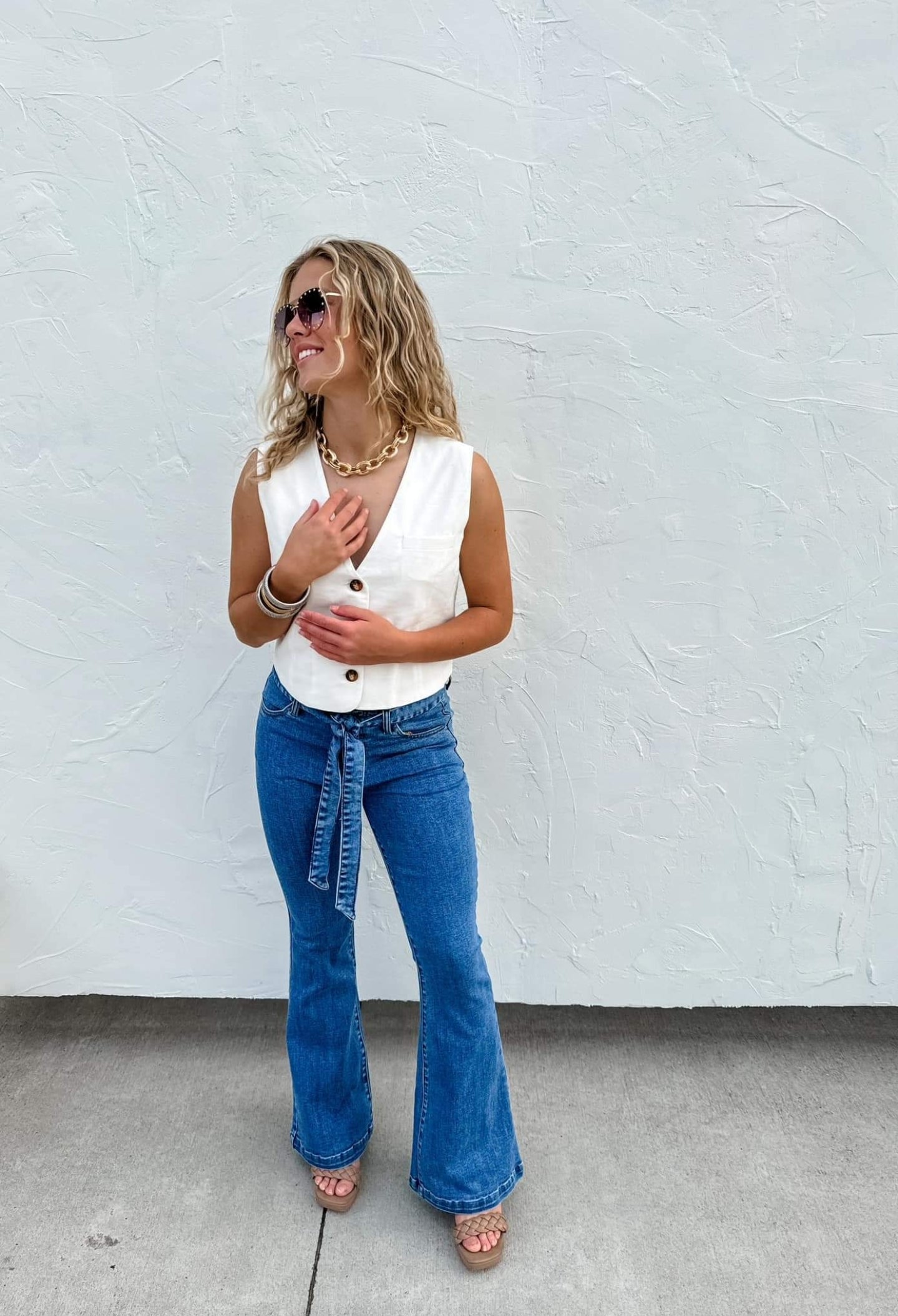 Kennedy Tie Waist Jeans