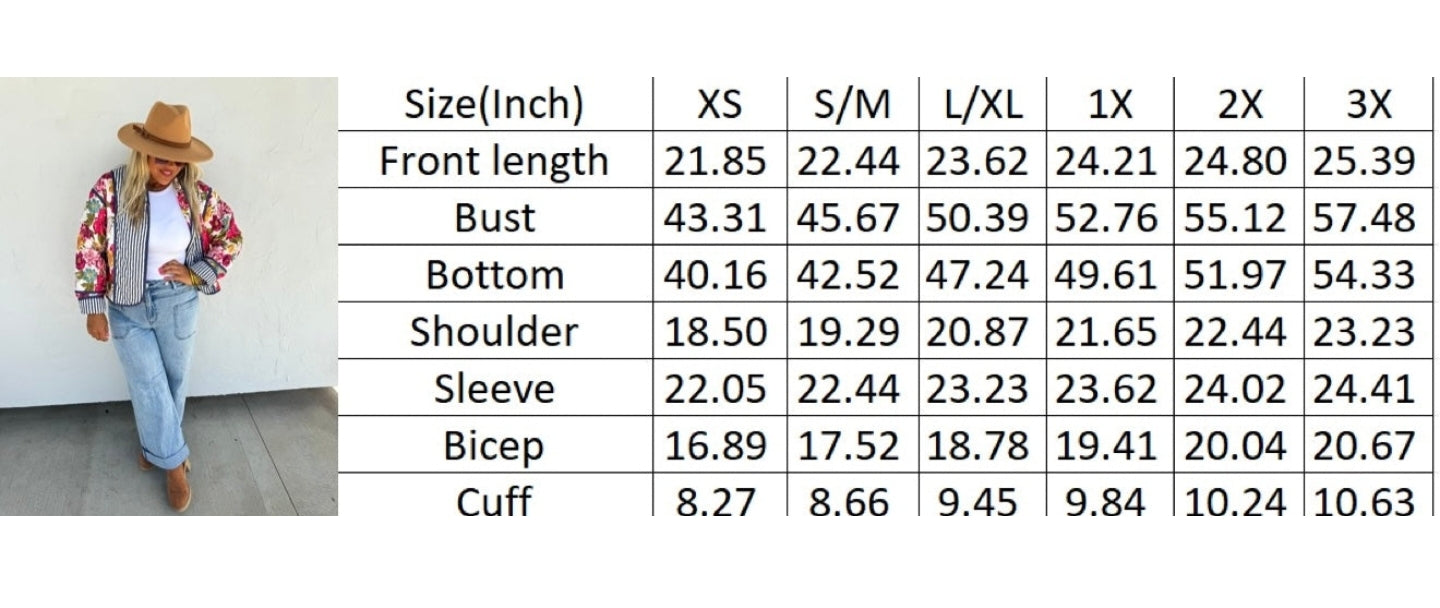 Preorder Mae Floral Quilted Jacket