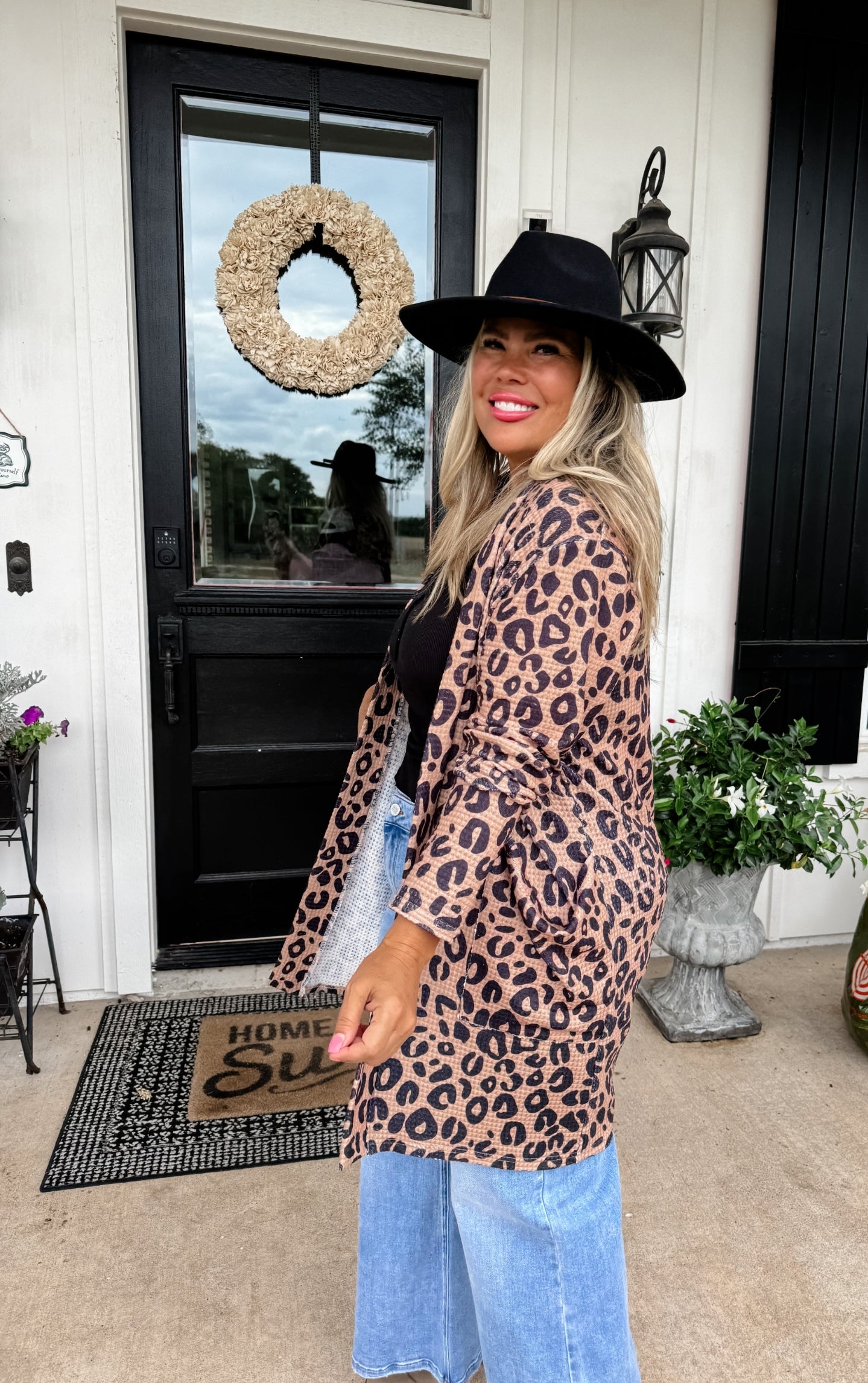 Cheetah Print Lola Cardigan w/thumbholes 💕