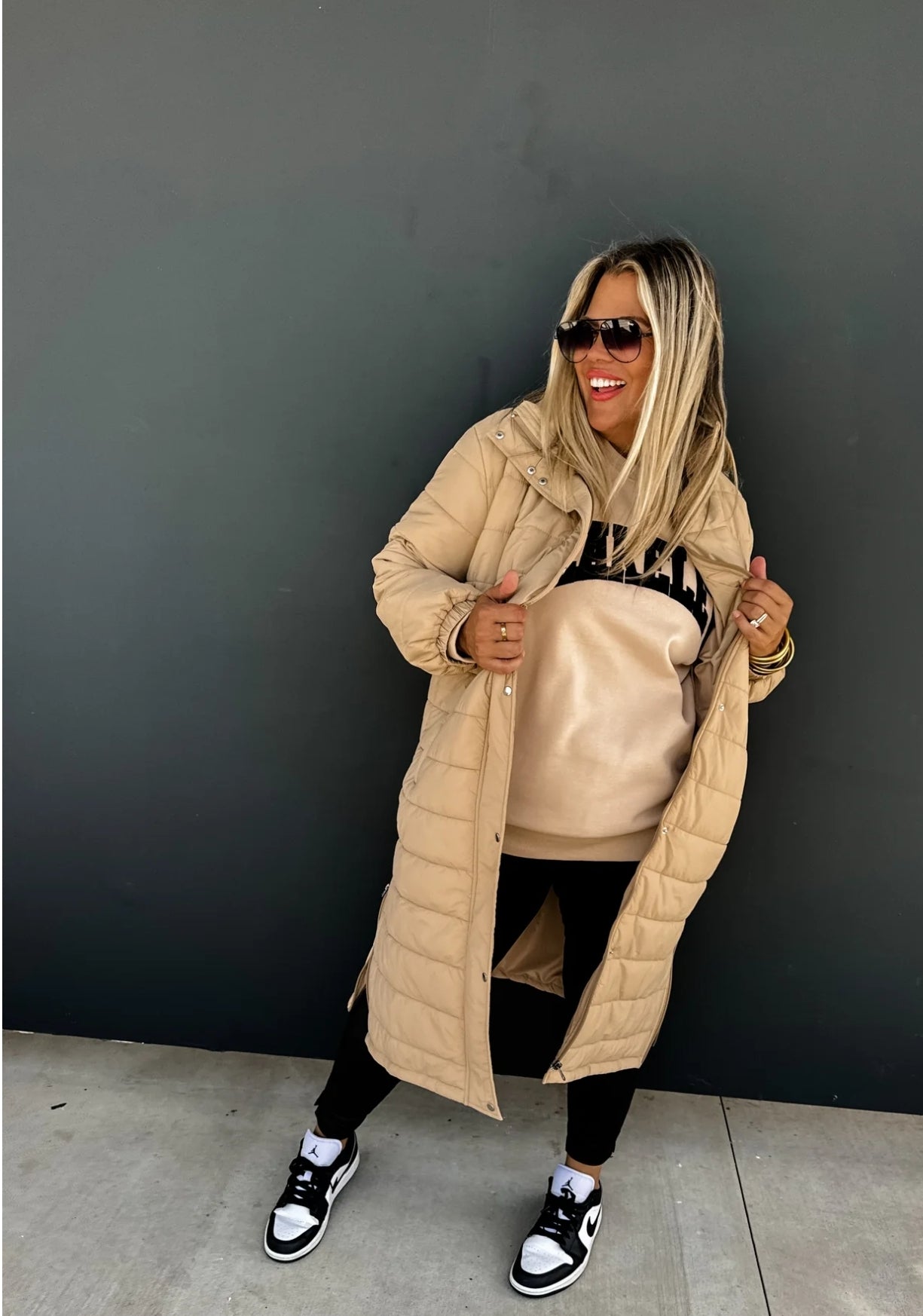 Lennon Long Puffer Jacket