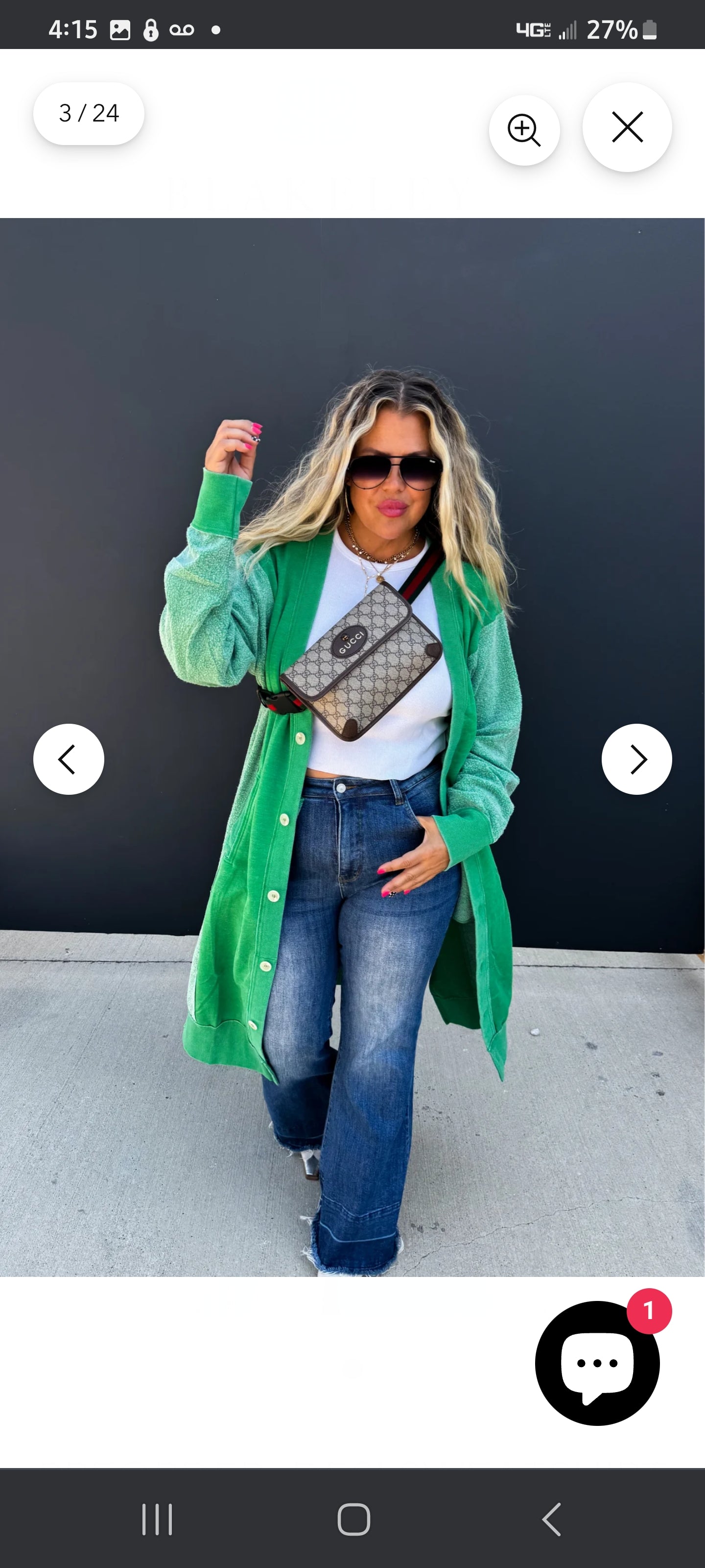 DESI SWEATSHIRT CARDIGAN