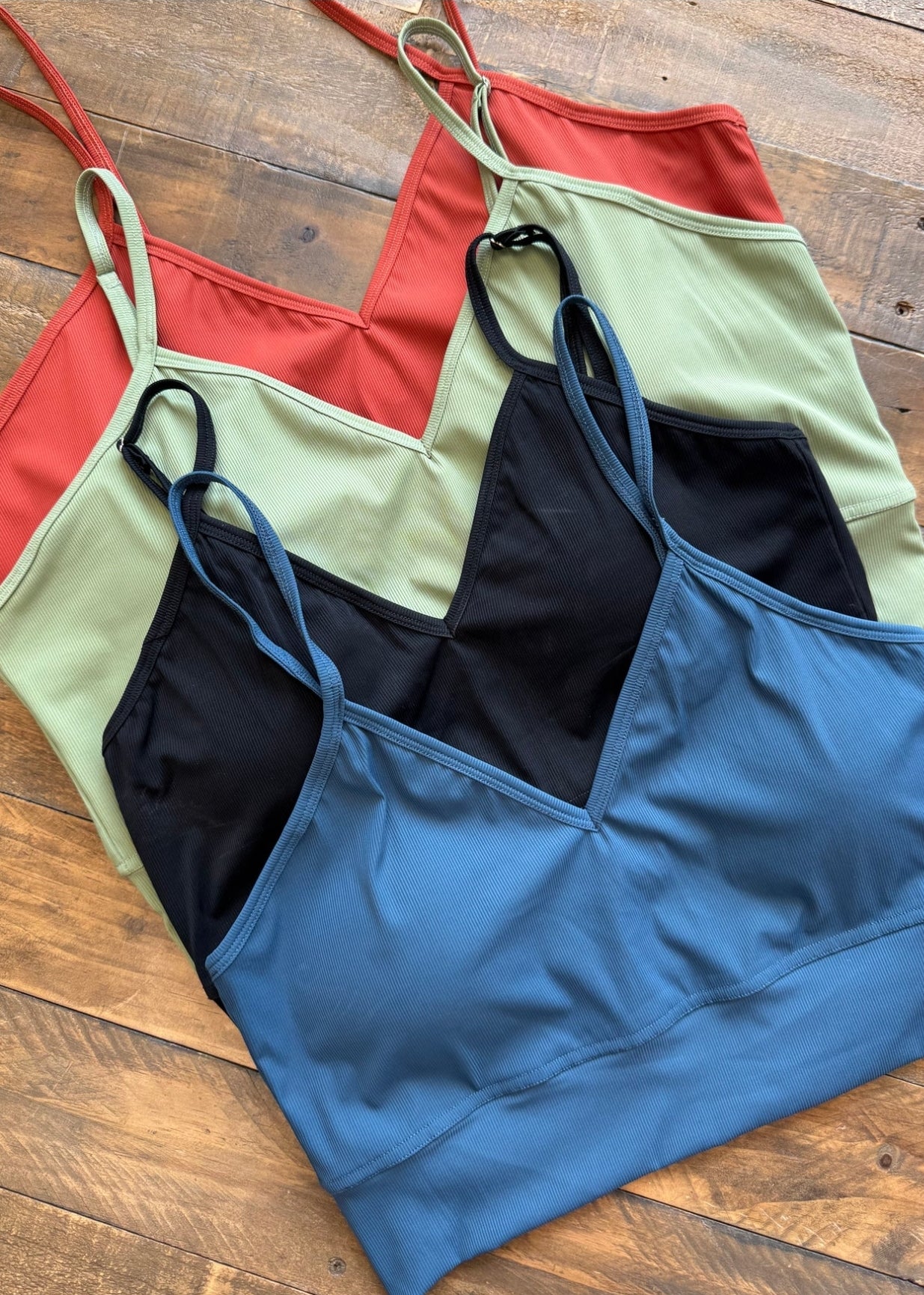 PREORDER- DEVON RIBBED BRALETTE