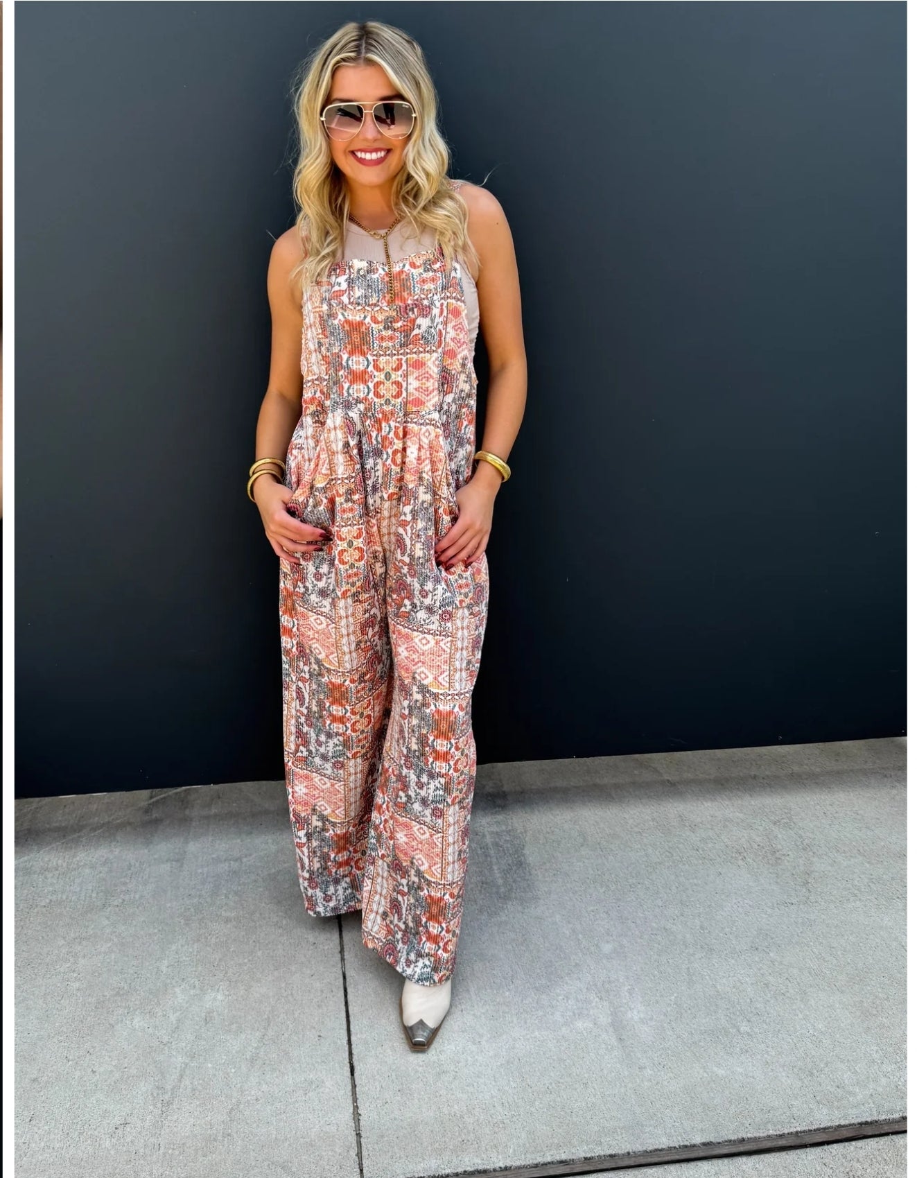 CASSIDY BOHO OVERALLS