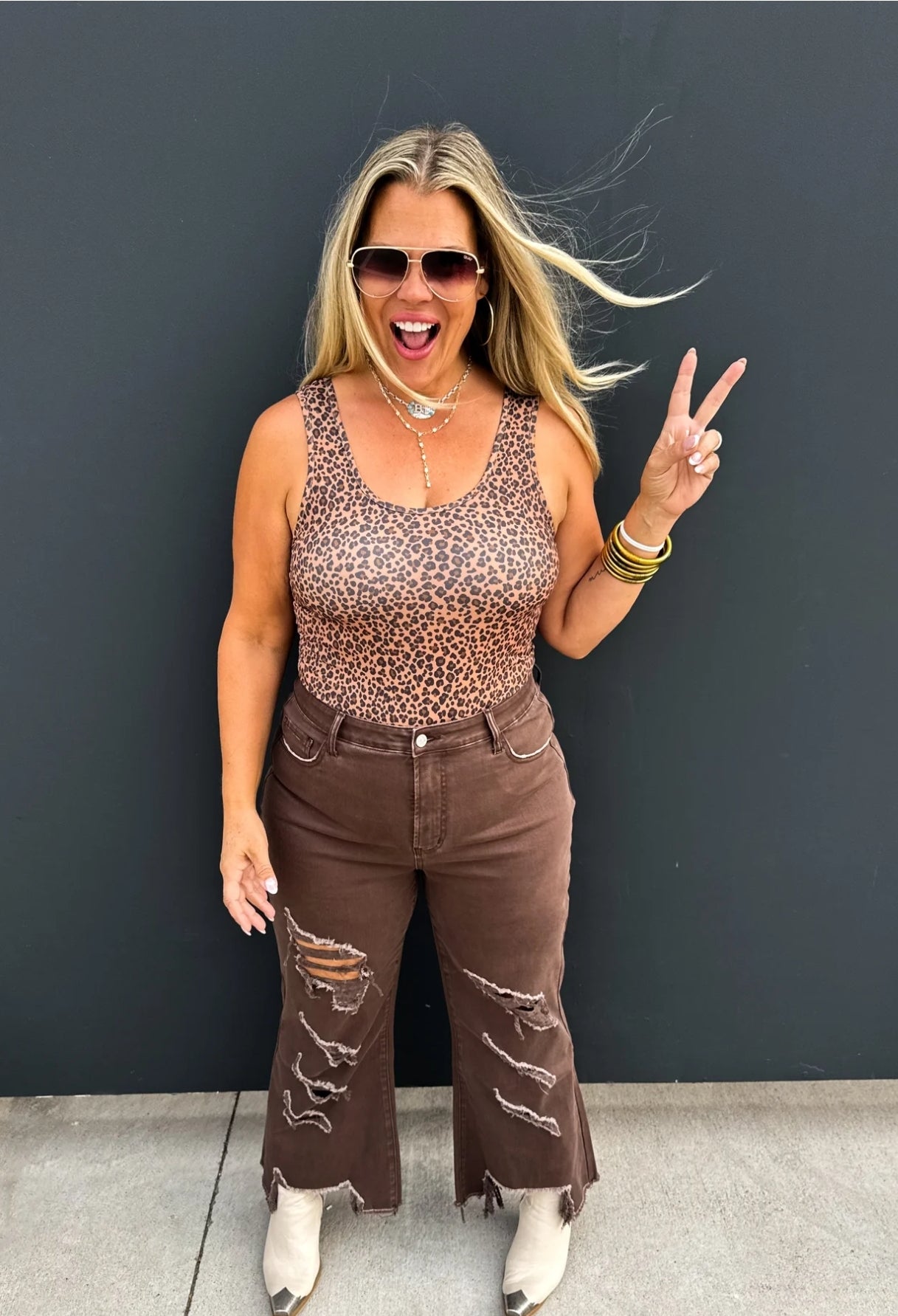 PREORDER- SPOTTED CHARM BODYSUIT