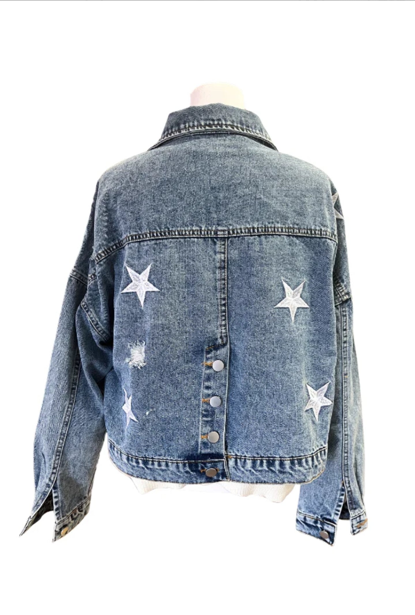 Stella Medium Wash Denim Jacket