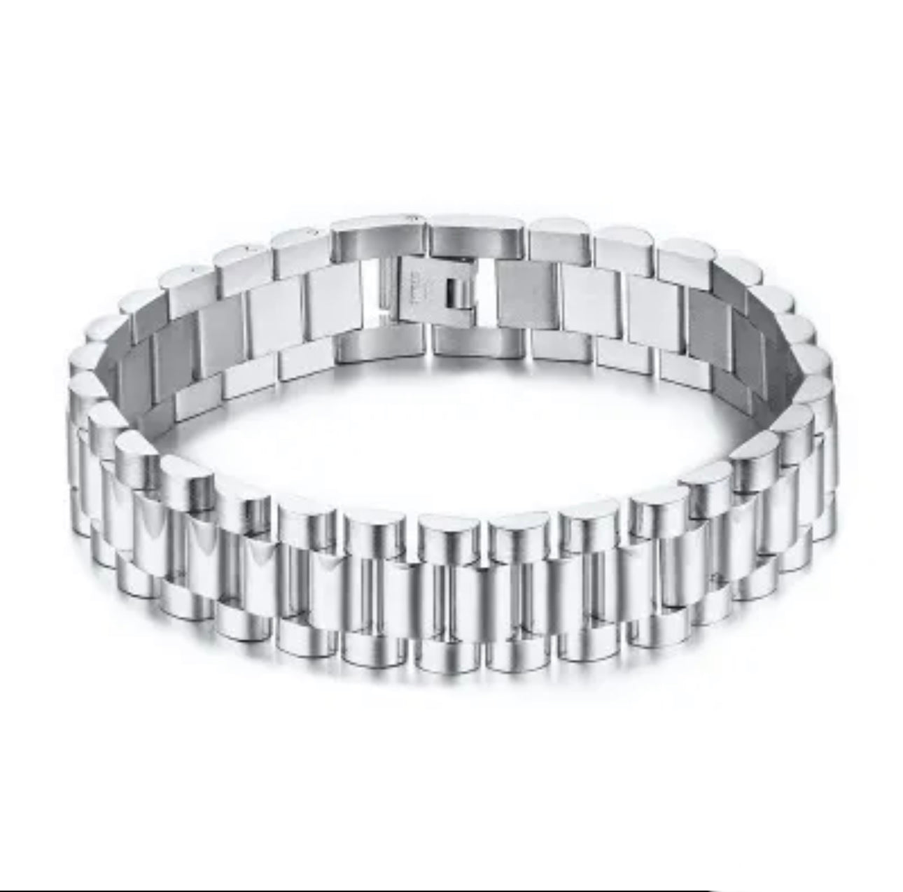 Time Stainless Steel Watch Band Bracelets