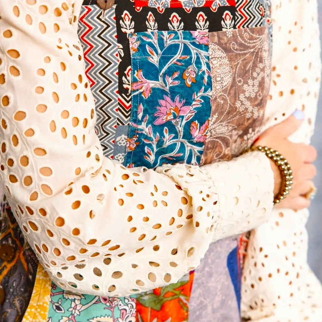 Botanical Motif
Patchwork Printed
Overalls