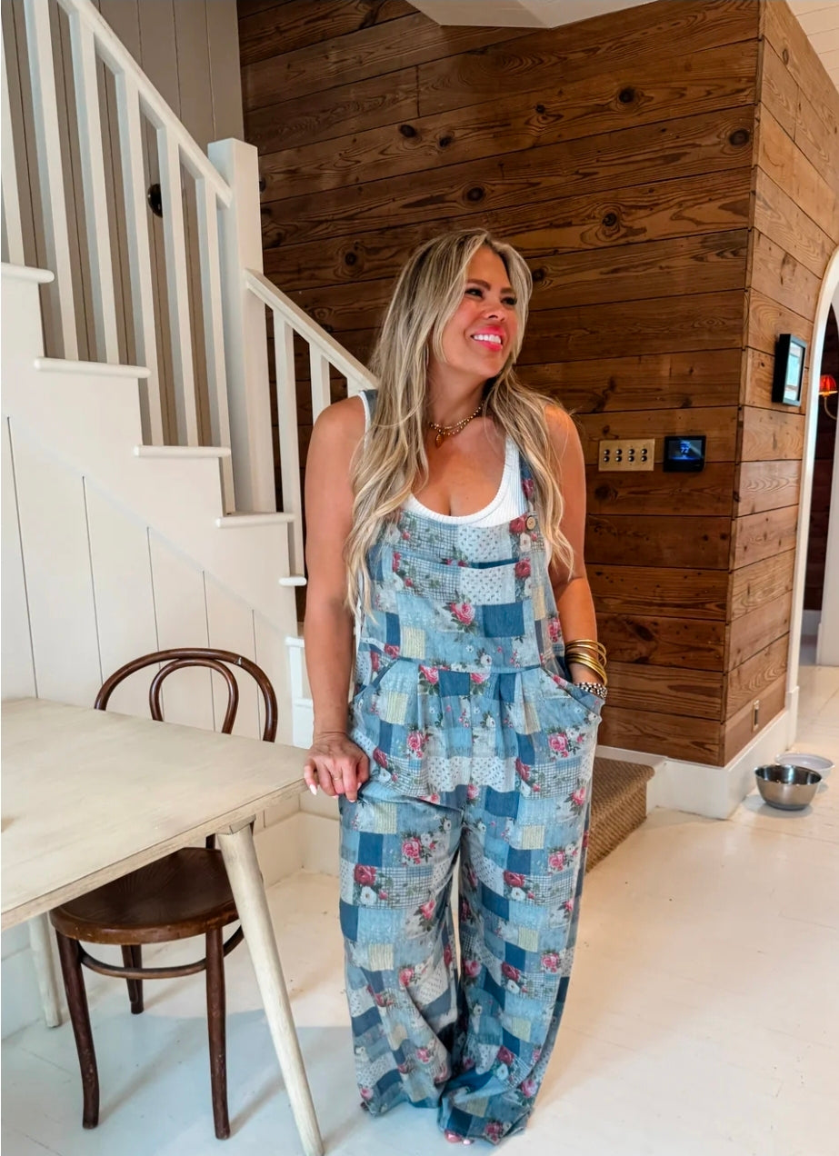 PREORDER- BLUE MEADOW DENIM OVERALLS