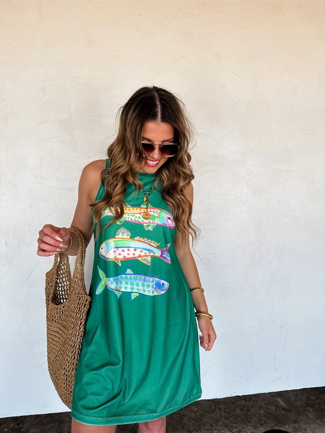 PREORDER- TROPIC LIKE IT’S HOT TERRY DRESS