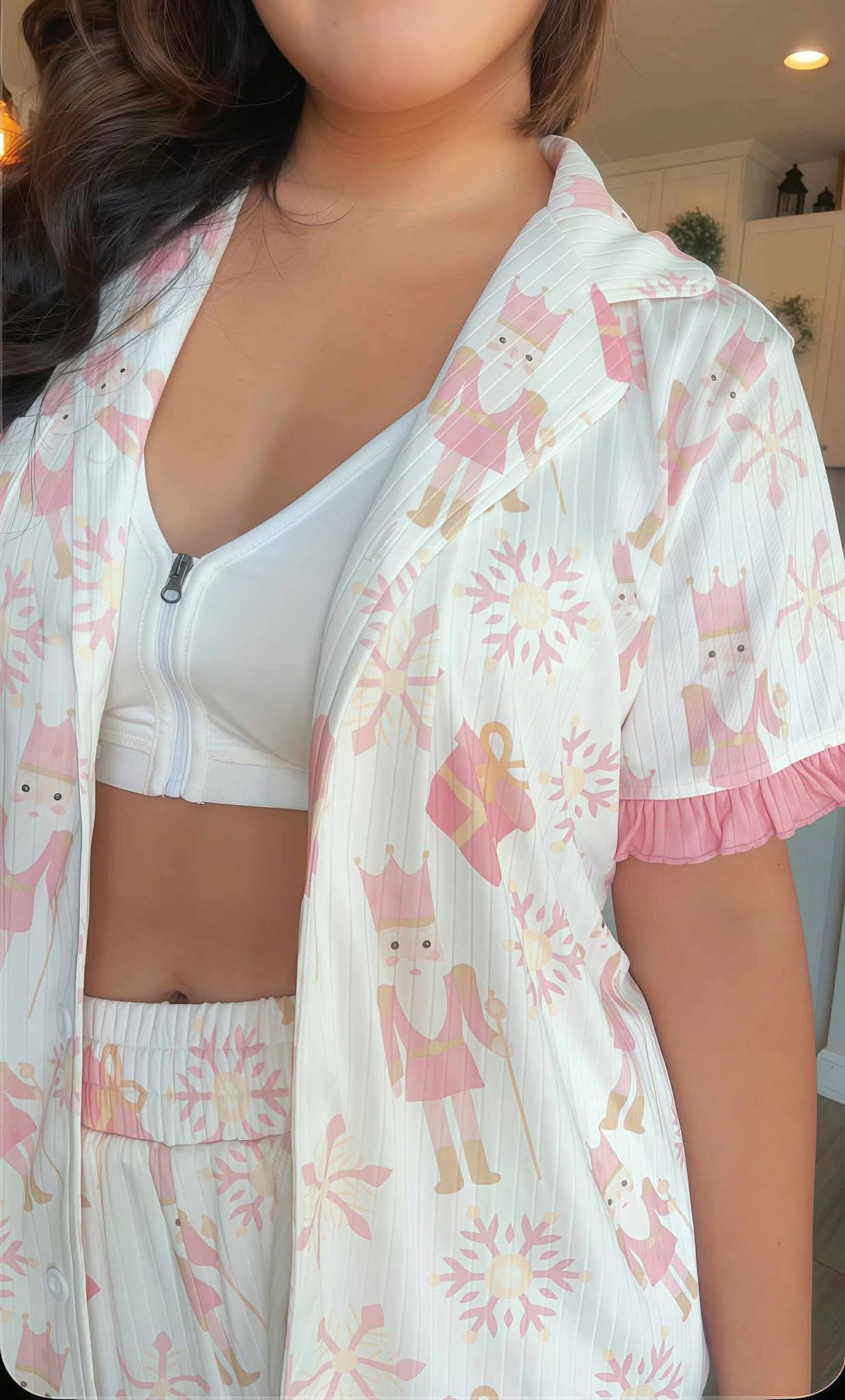 PREORDER Pink Nutcrackers Build-In Lux PJ Set