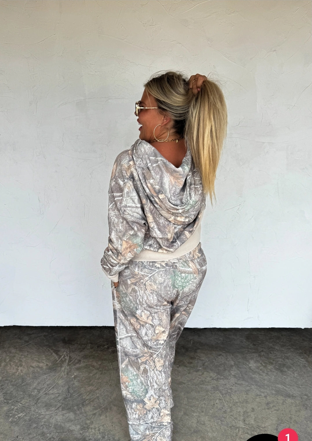 PREORDER- CAMO & CHECKER EASY DOES IT PULLOVER