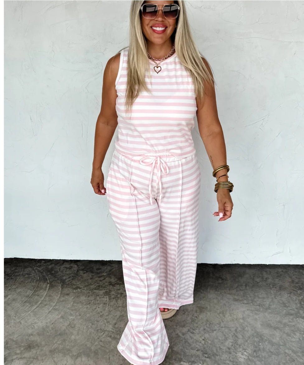 PREORDER-HAVEN STRIPED LOUNGE SETS