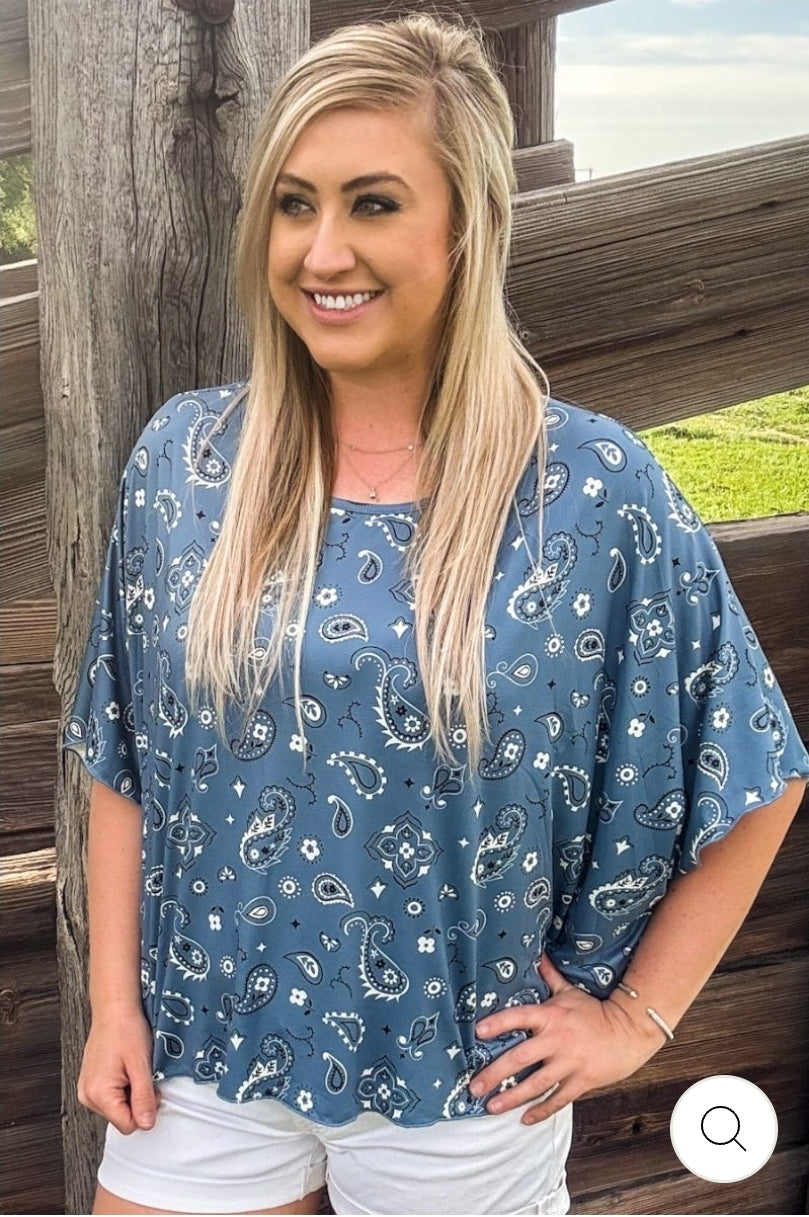 Pretty In Paisley Top