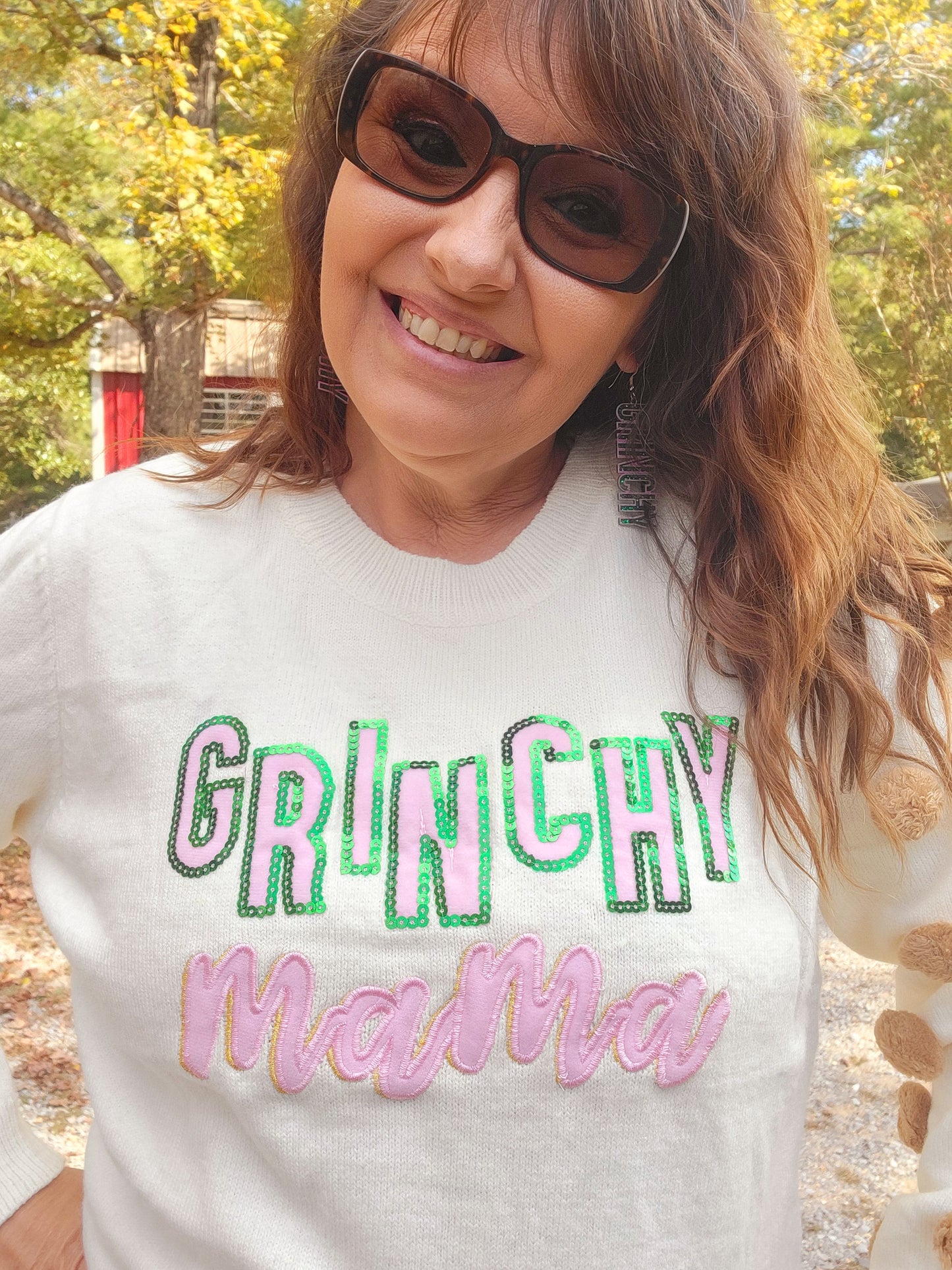Grinchy Mama Sweater