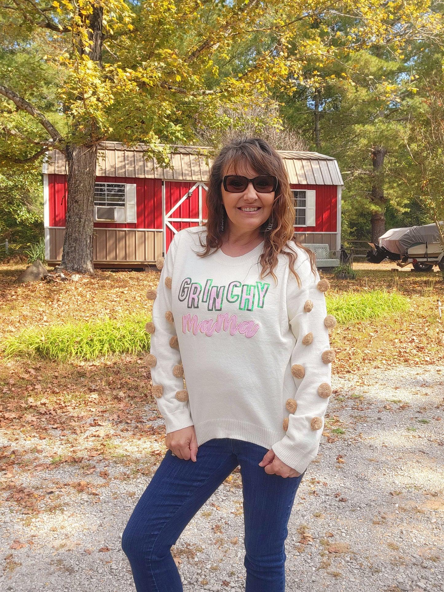 Grinchy Mama Sweater