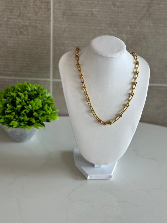 Horse Bit Stainless Steel Necklace