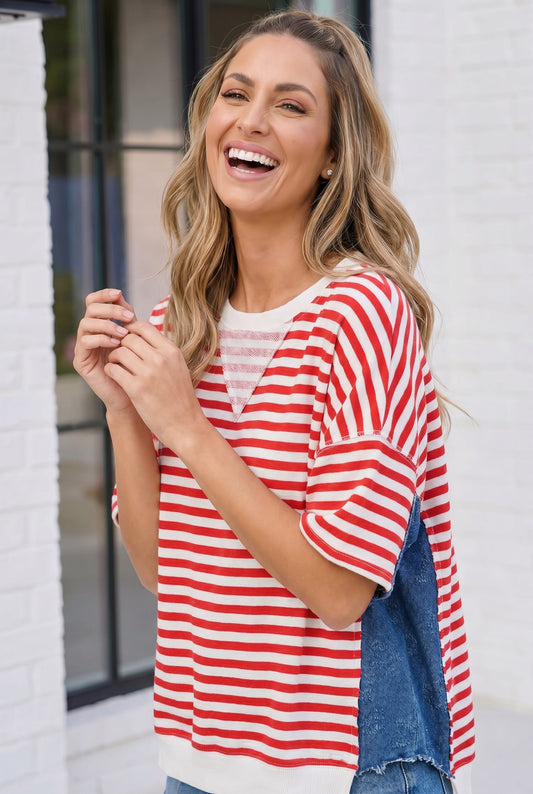 Stars Stripes and So Much Style Top
