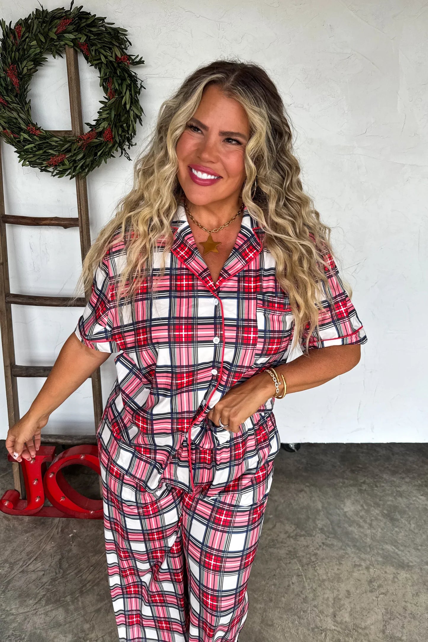 PREORDER- CHRISTMAS LUXE PJ SETS
