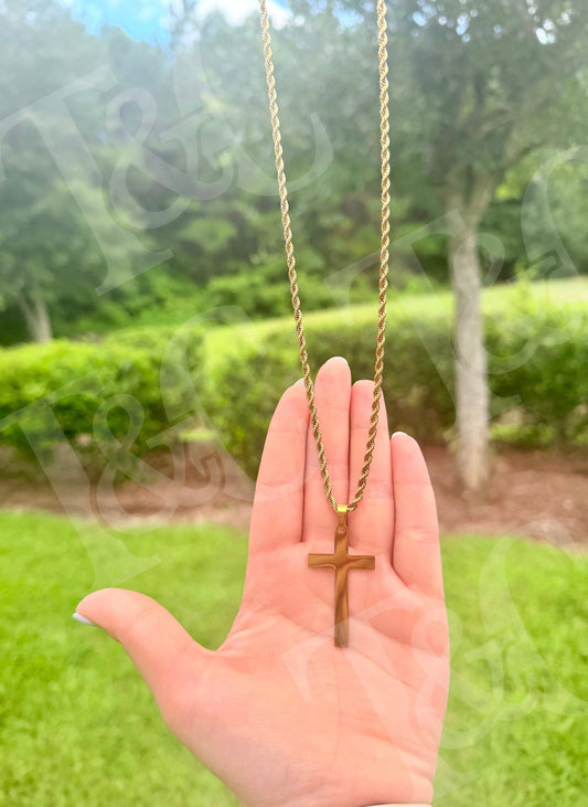 Men’s Cross Necklace RTS