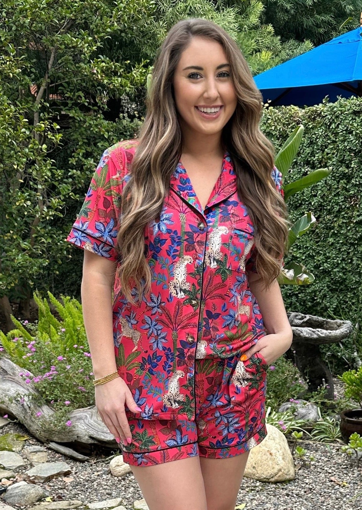 MOROCCAN SUNSET SHORT LOUNGE SET