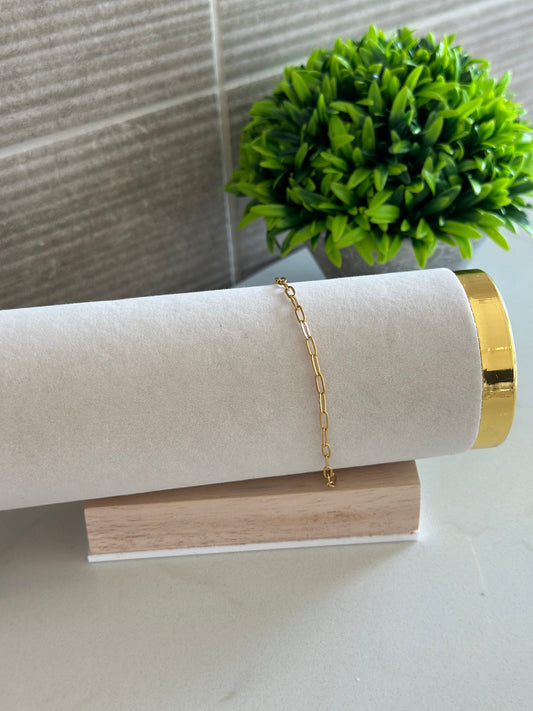 MINI LINK 18k Gold Plate Bracelet