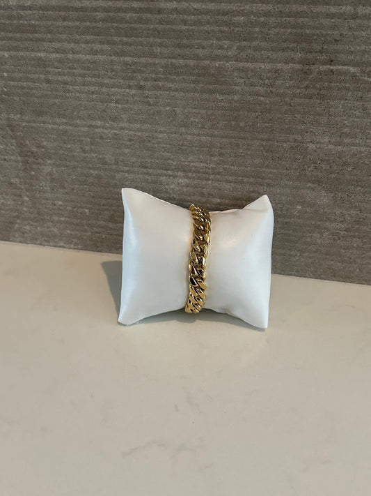 CHUNKY CUBAN CHAIN 18k Gold Plated BRACELET