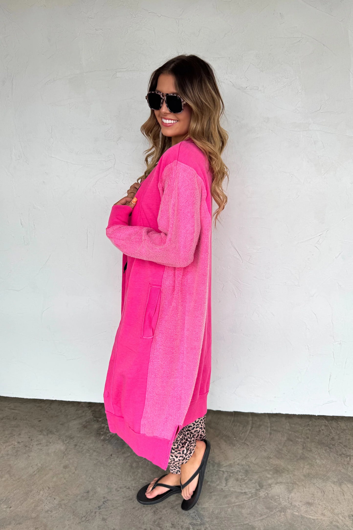 PREORDER- DESI SWEATSHIRT CARDIGAN