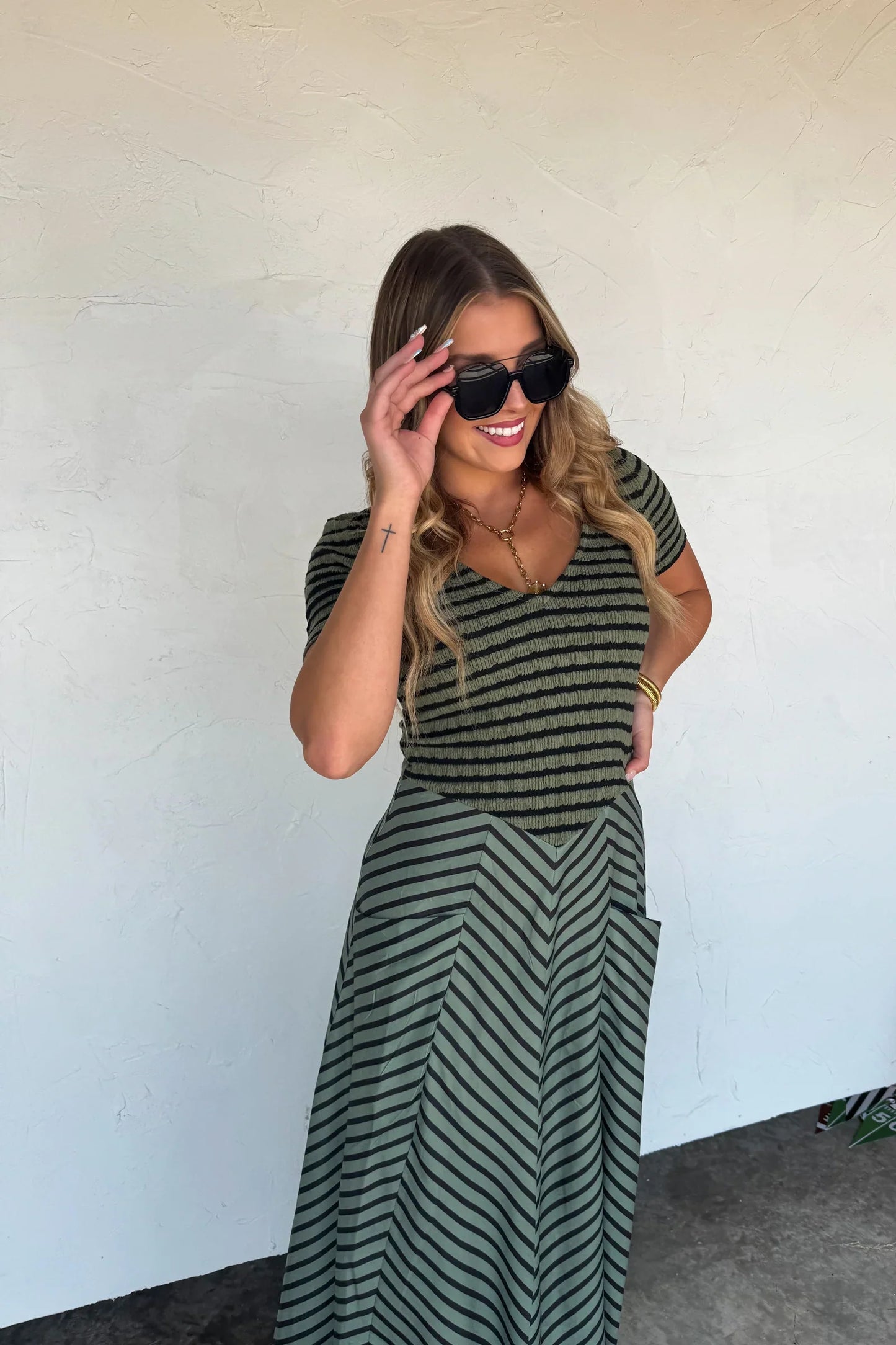 PREORDER- CALISTA STRIPE DRESS