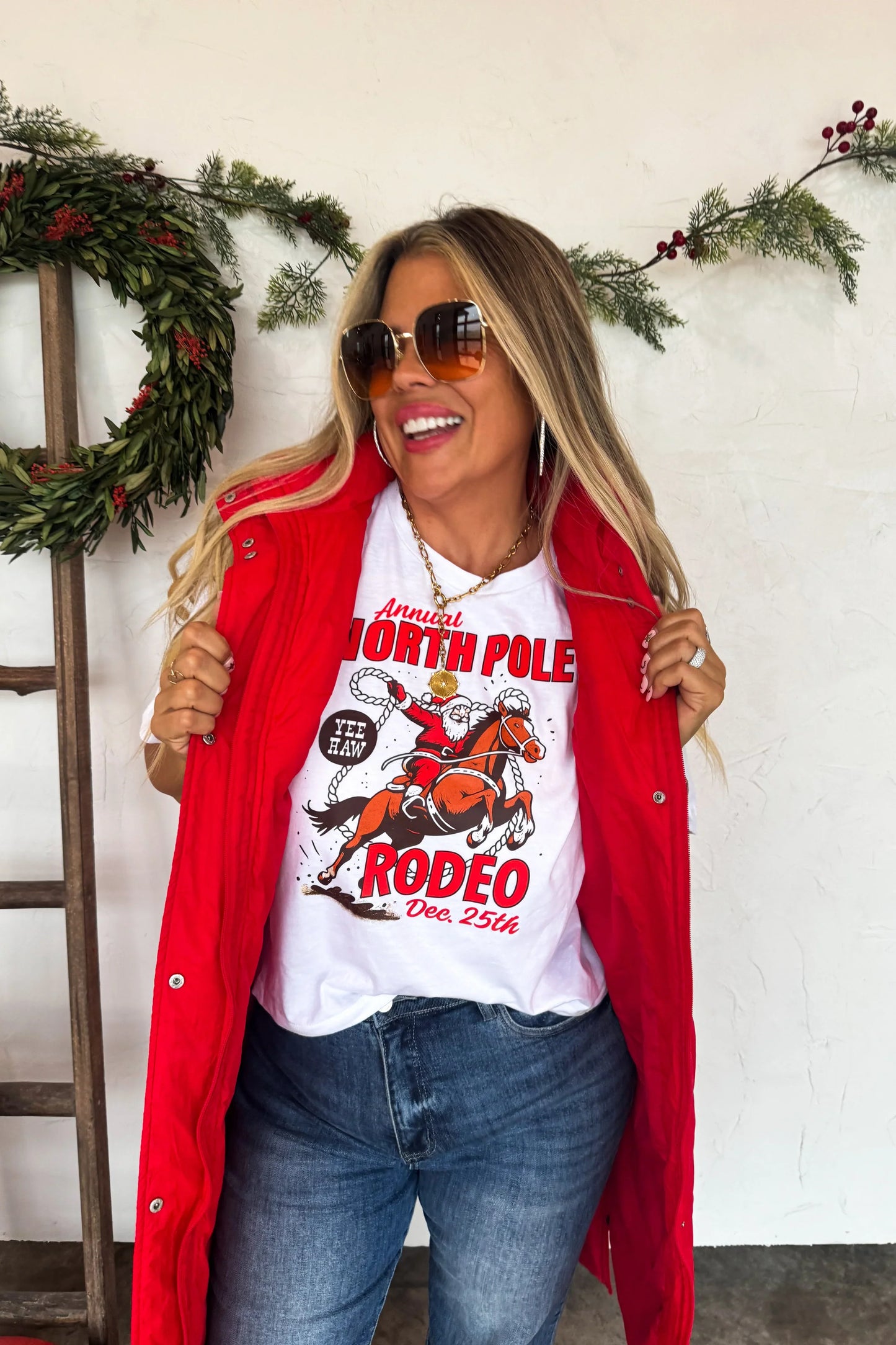 PREORDER- COWGIRL CHRISTMAS GRAPHIC TEES