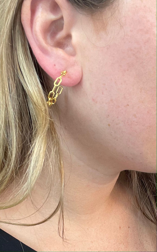 Linked Up Alina Hoops