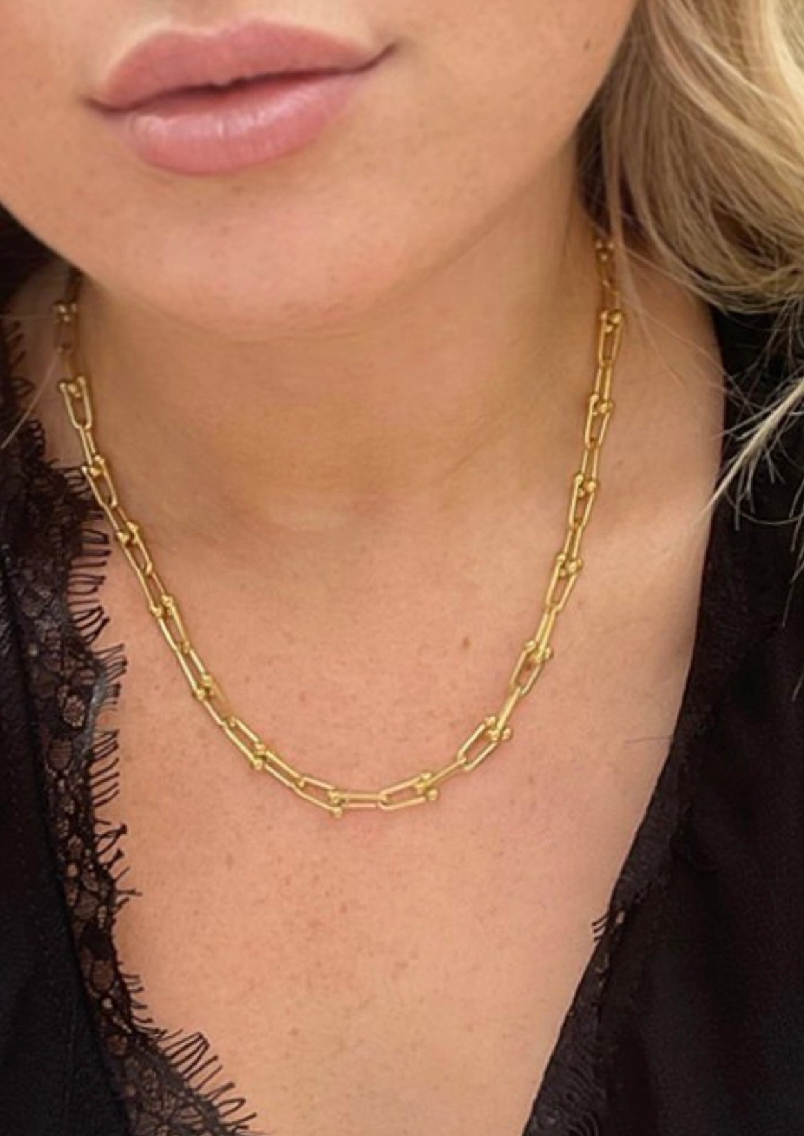 Horse Bit Stainless Steel Necklace