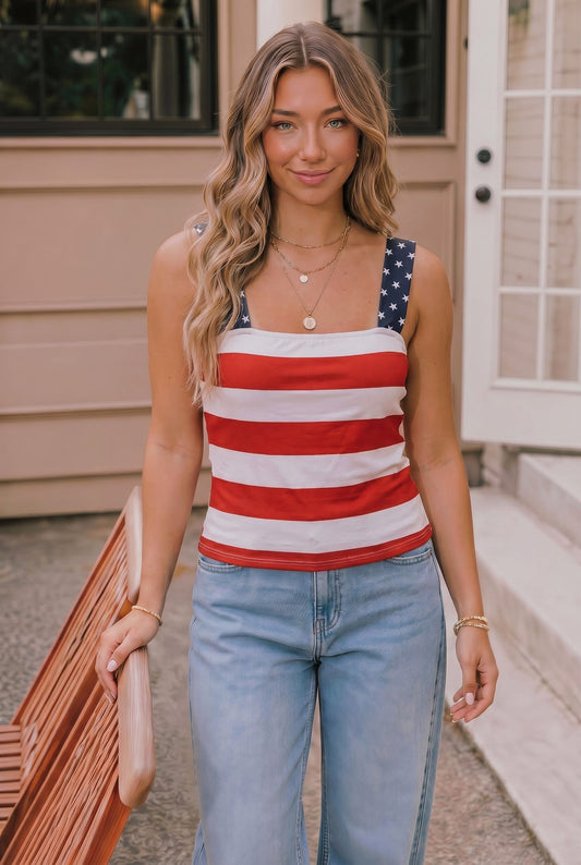 Stars and Stripes Forever Tank Top