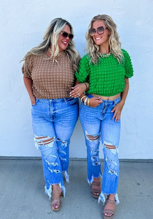LiZbeth Bubble Top
