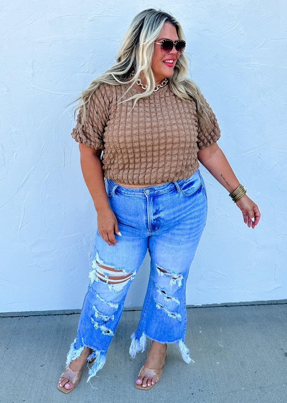LiZbeth Bubble Top