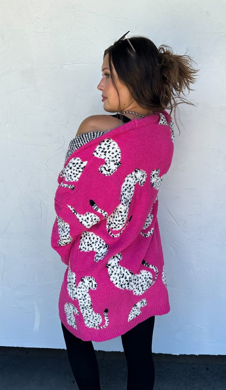 Wild About it Leopard Cardi