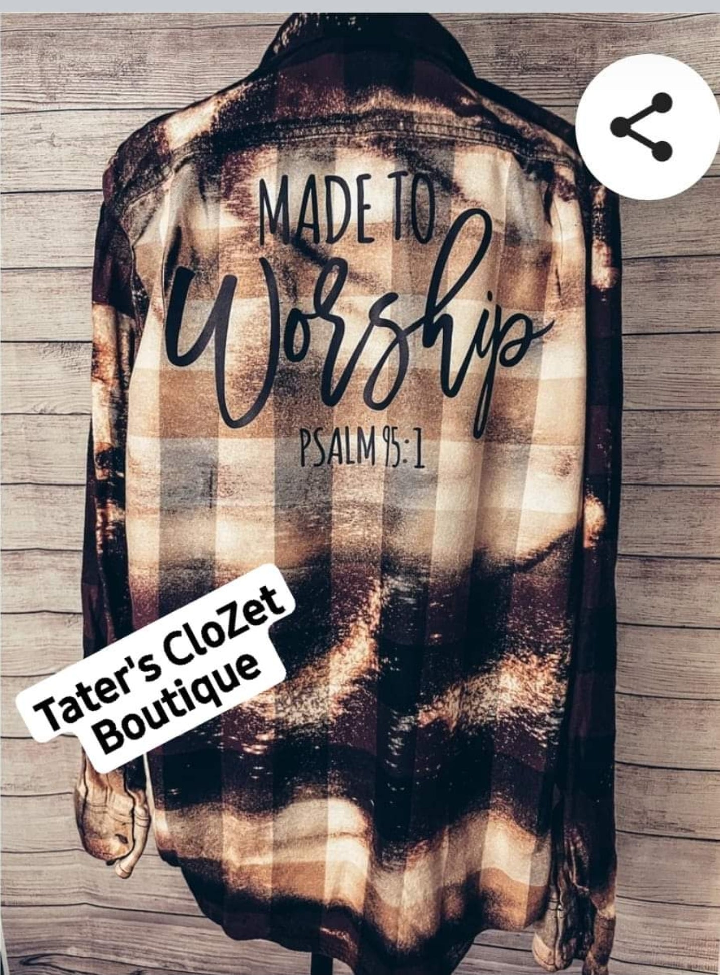 Jesus & Flannels Plus Size