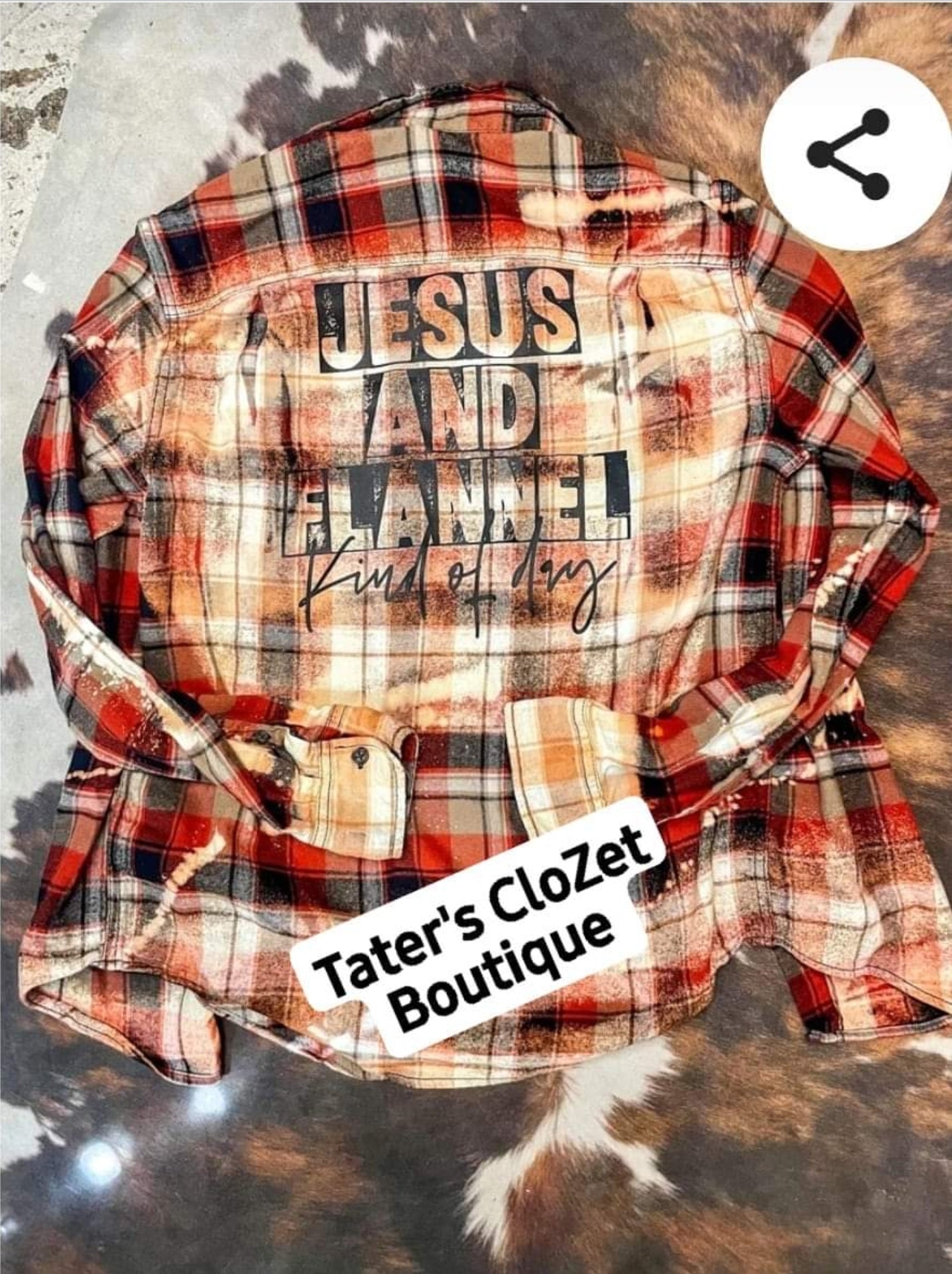 Jesus & Flannels Plus Size