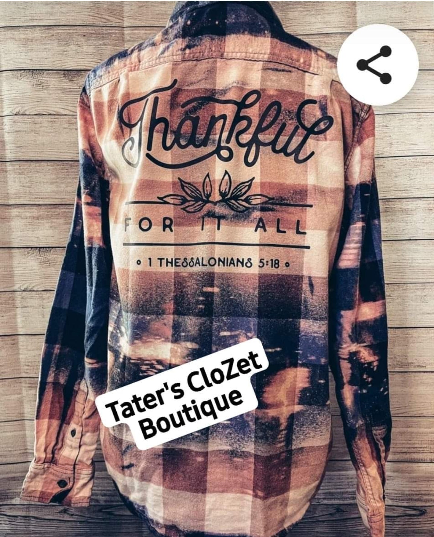 Jesus & Flannels Plus Size