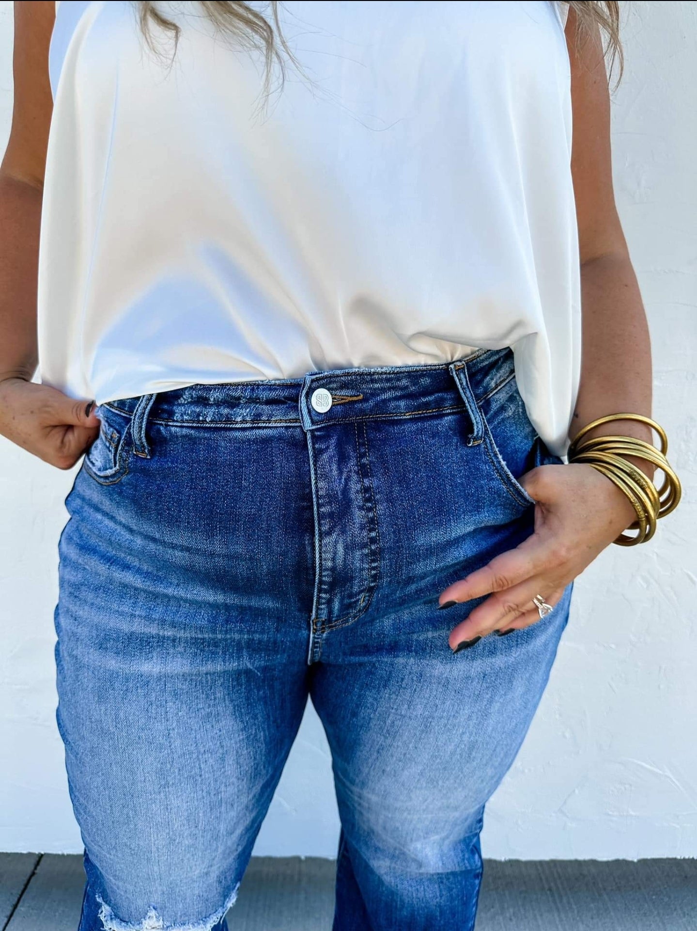 Diesel Split Hem Denim