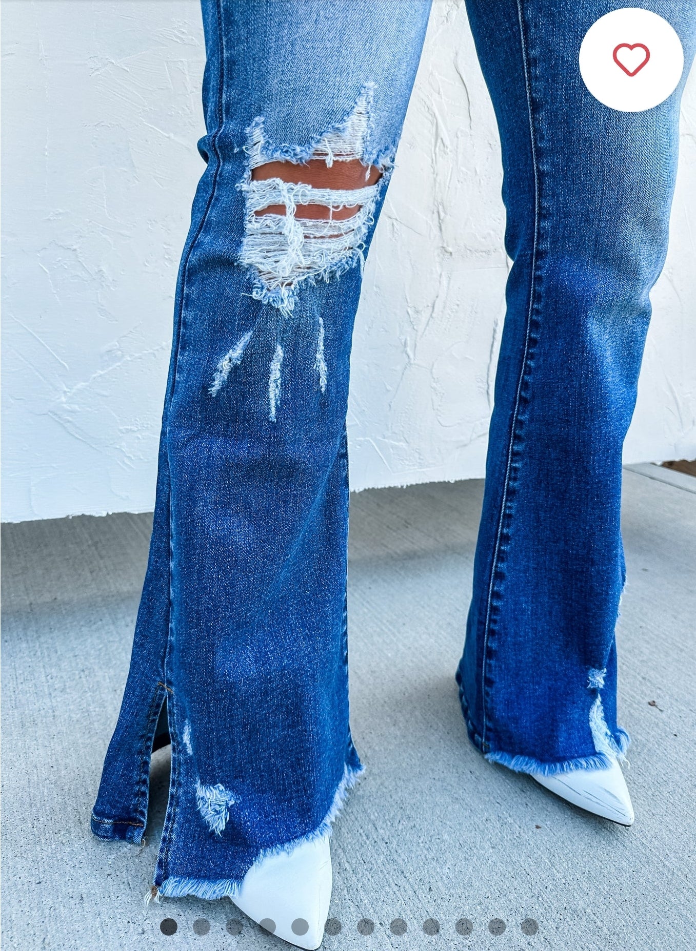 Diesel Split Hem Denim