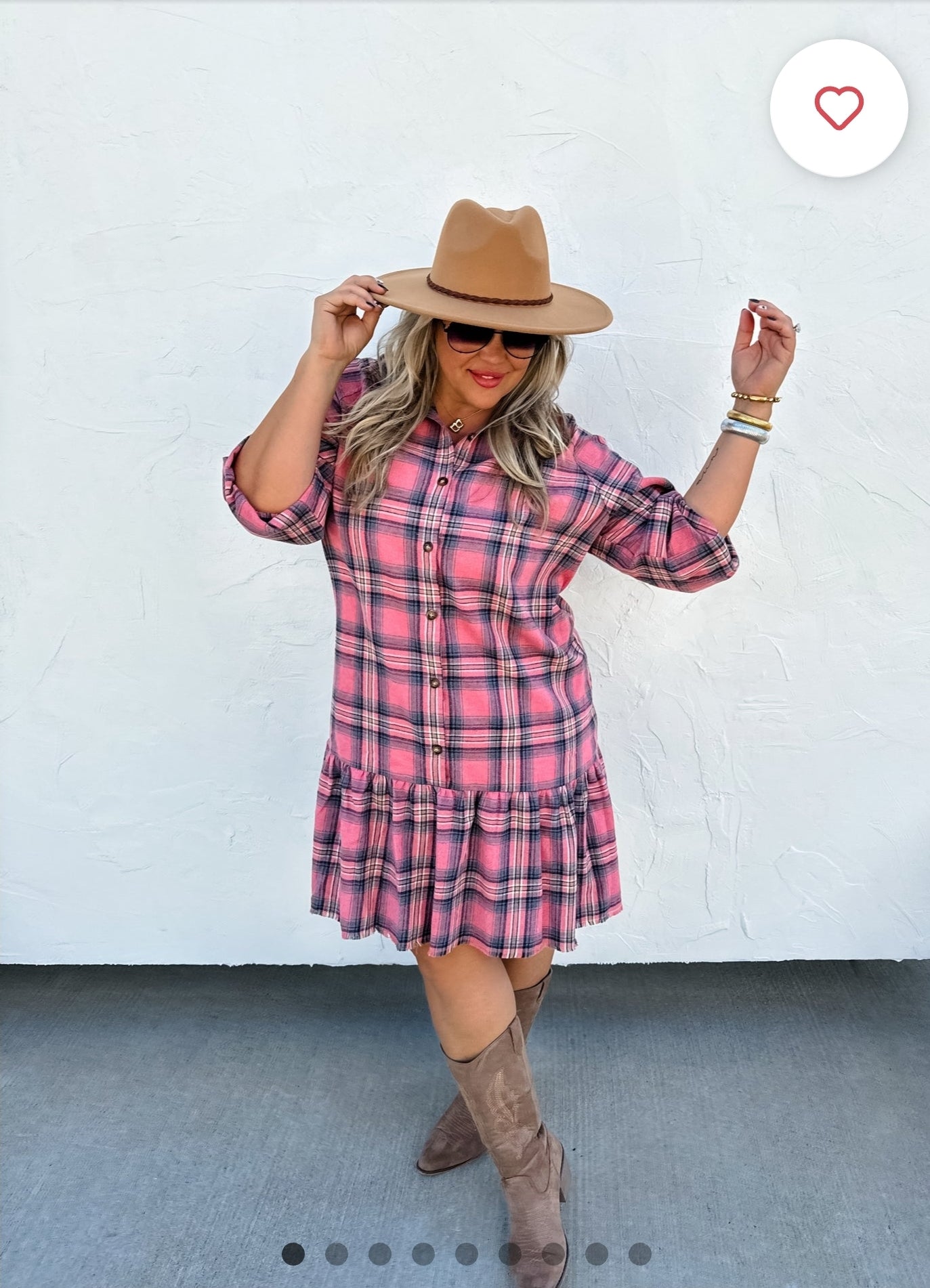 Maxwell Plaid Dress